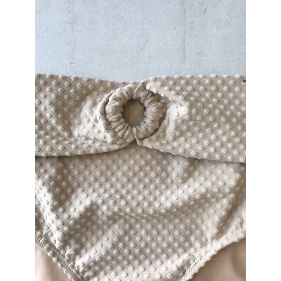Cotton On Textured High Waist Bikini Bottom Swimwear - Picture 3 of 8